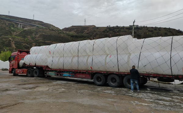 华池PE吨桶交付中