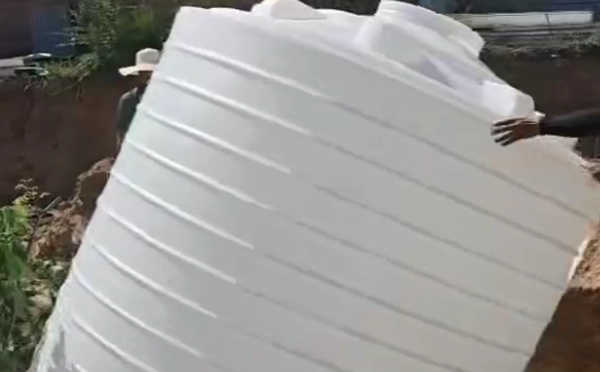 华池PE塑料大桶批量交付项目